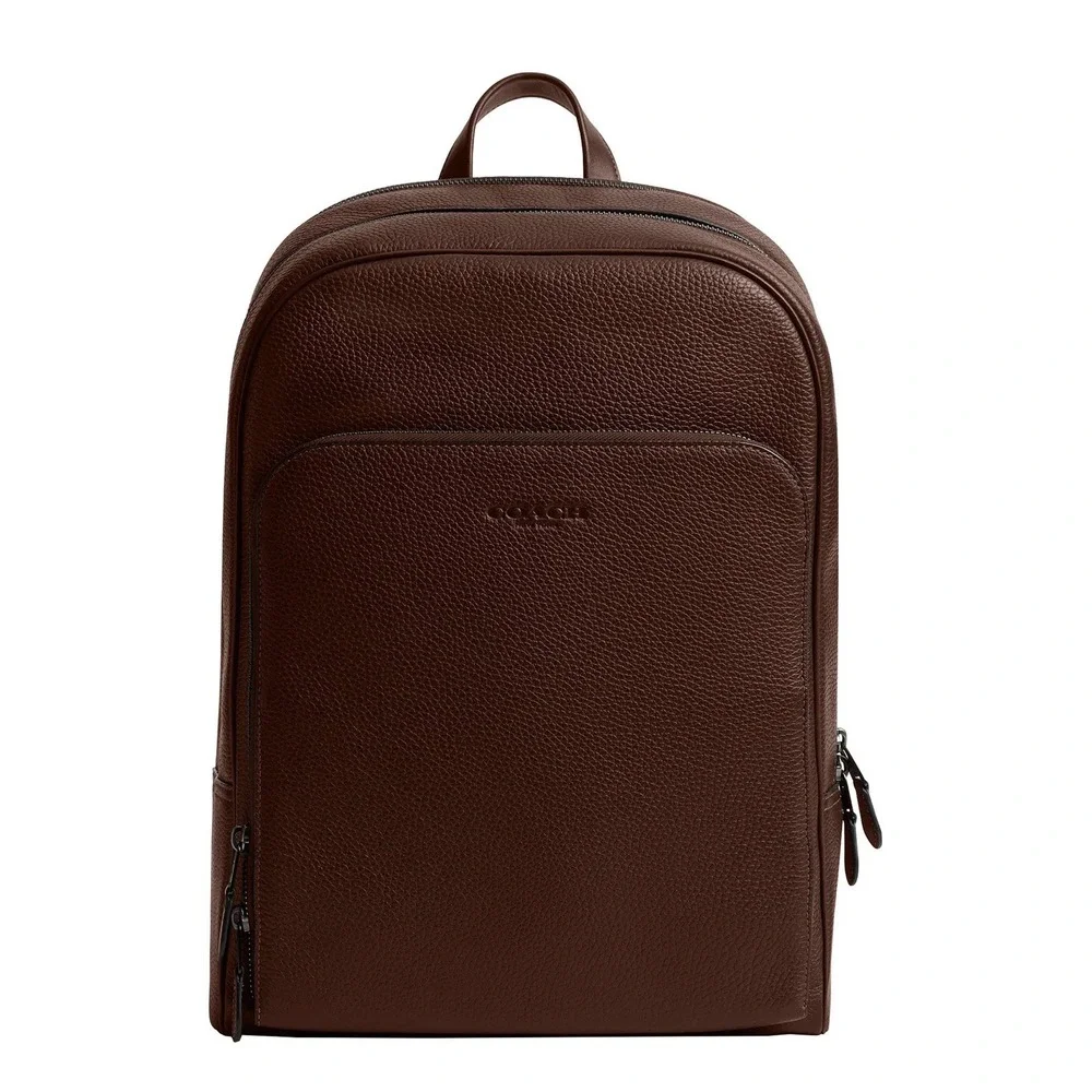 Coach Gotham Backpack  Pebble Leather Color Maple Style CR760 BRAND NEW W TAGS